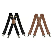 🧵 Adjustable X-Back Suspenders | For Work Wear