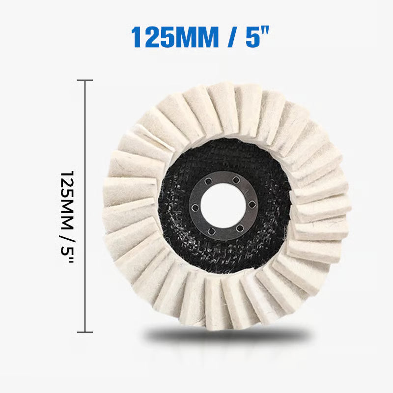 🎁Black Friday Sale - Limited time 49% OFF🎁✨Wool Felt Flap Polishing Disc