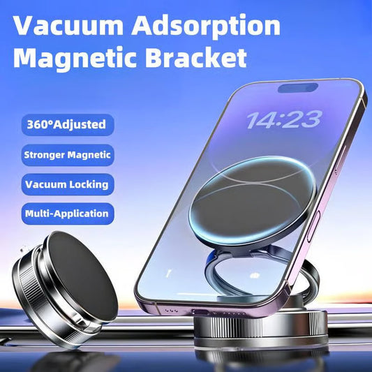 🔥Buy More Save More🔄360° Adjustable Vacuum Magnetic Phone Holder📱🚗