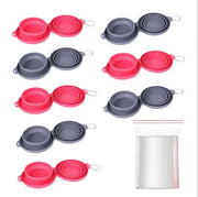 Collapsible Travel Dog Bowl Set