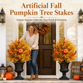 💥Limited stock for current seasonal styles 60% OFF-🍂Artificial Fall Pumpkin Tree Stakes– 🧡Full, Lush & Fade-Resistant