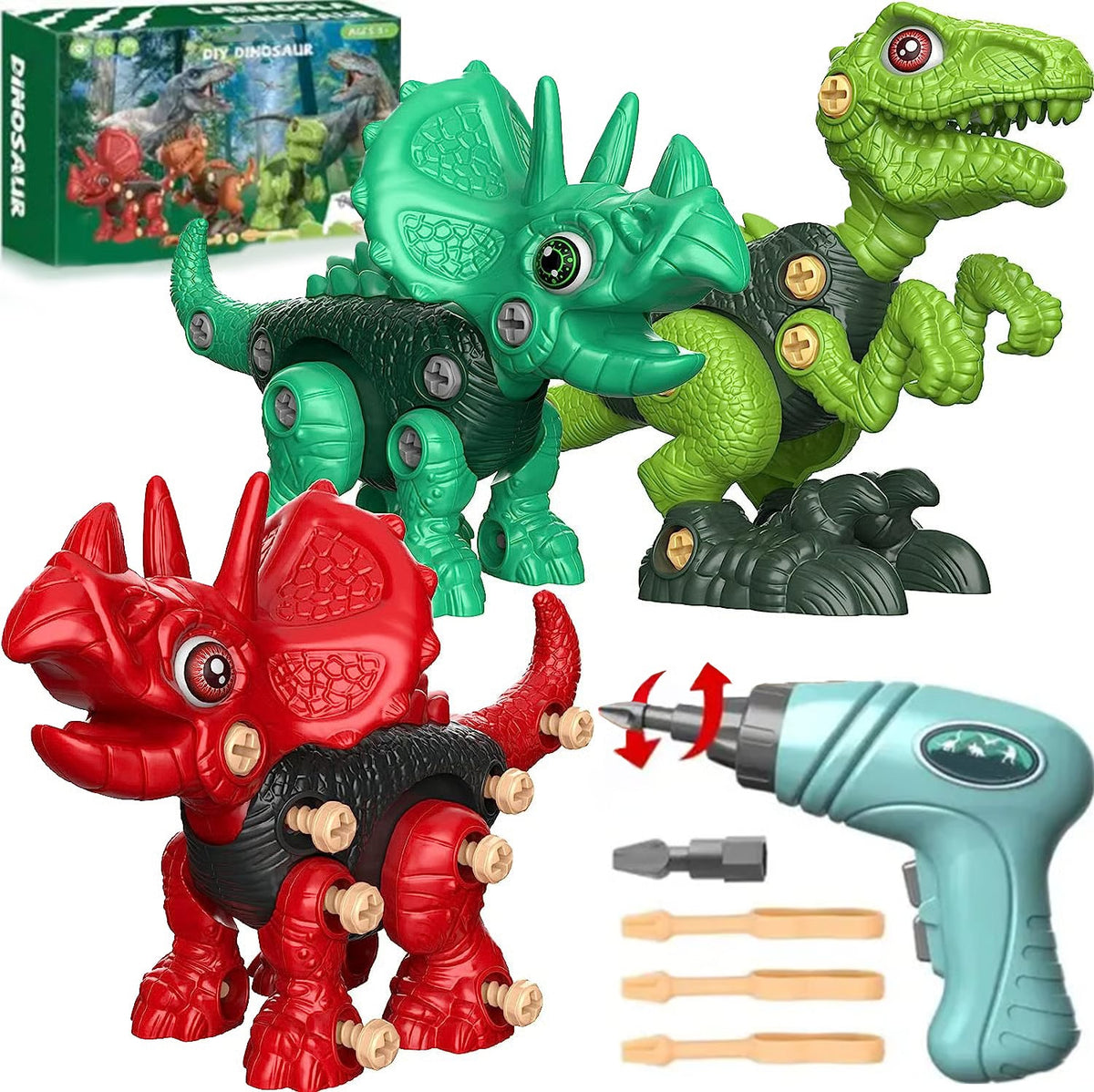 🎁Christmas Gift for Kids Dinosaur Animal Toys Gift for