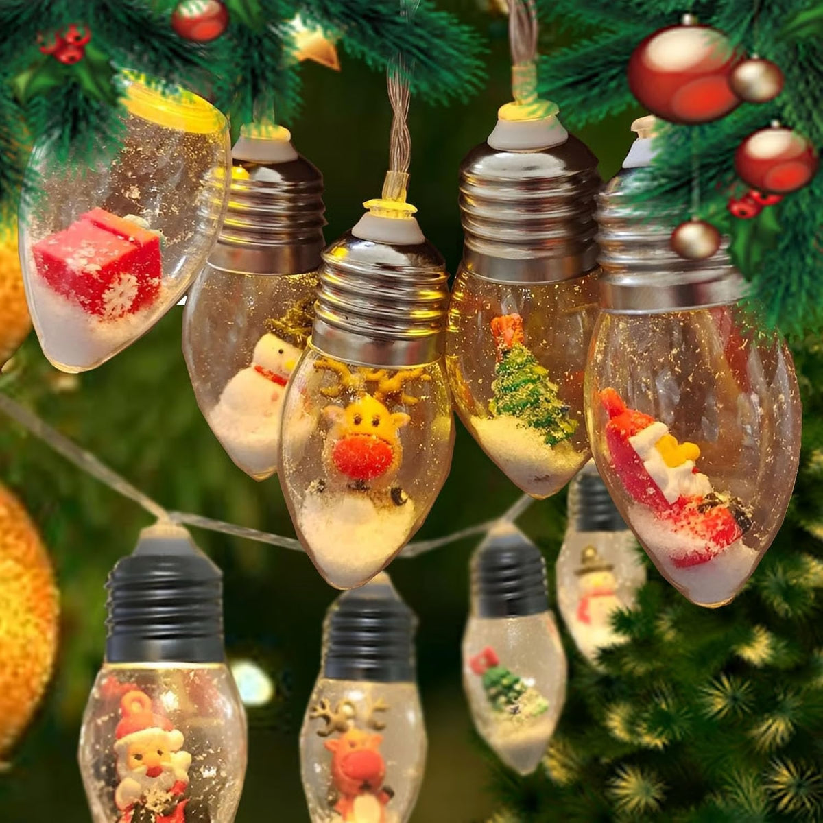 🎅Christmas String Lights🎅🎄Led Bulb String Lights🎄