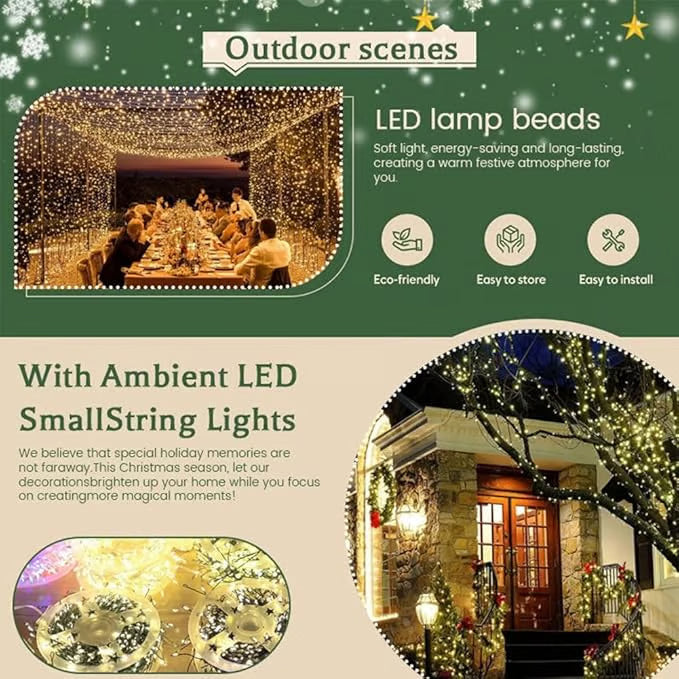🎄Early Christmas Promotion 50%OFF🎁 Copper Wire Firecracker Light String