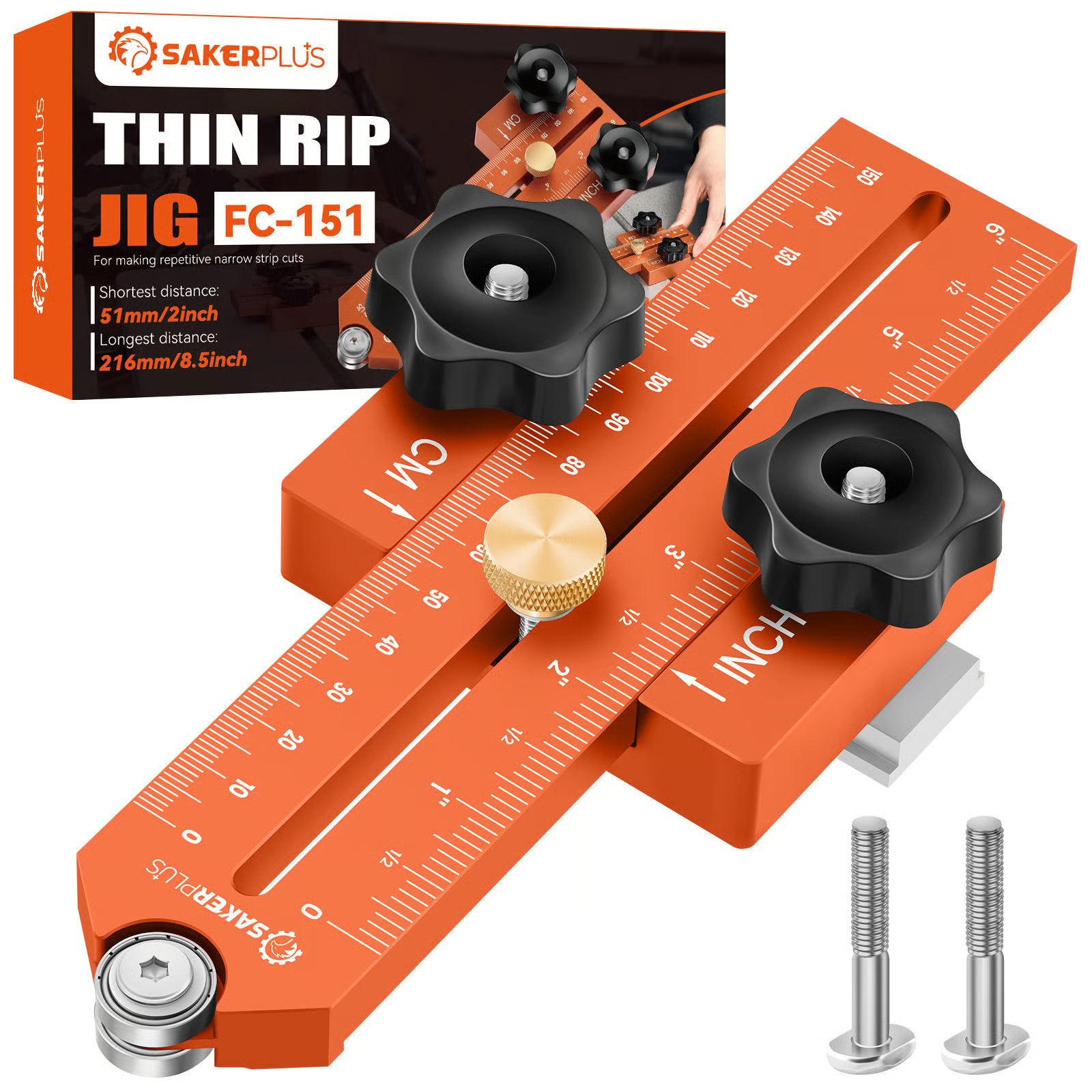 🔧 Thin Rip Table Saw Jig — Safe & Precise Jig for Repetitive Narrow Strip Cuts