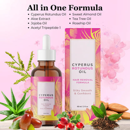 🏆Flash Sale⚡ 50K+ SOLD! Almost Gone-💥All in One Hair removal oil