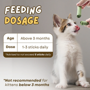 Cat Grass Dental & Digestive Sticks (6-Pack)