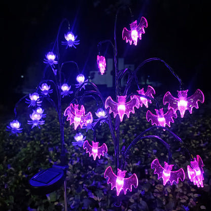 💀Halloween Solar Ground Plug Lawn Light