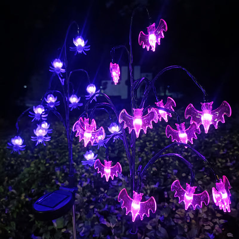 💀Halloween Solar Ground Plug Lawn Light