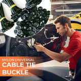 Universal Nylon Cable Tie Buckle Style 1