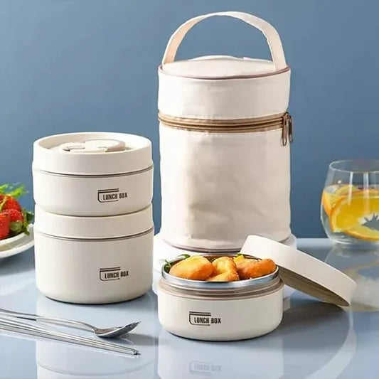 🔥🔥Portable Insulated Lunch Container Set🥗