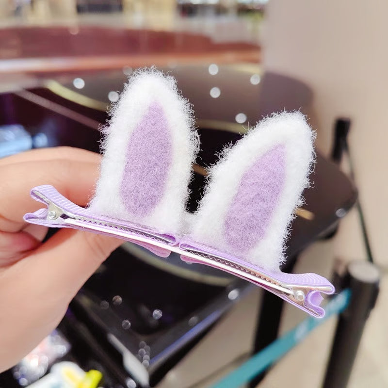 Rabbit Ears Plush Hair Clip🐰