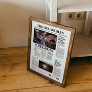 Russell Westbrook 0 Regrets Front Page Wall Art