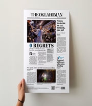Russell Westbrook 0 Regrets Front Page Wall Art