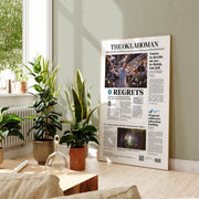 Russell Westbrook 0 Regrets Front Page Wall Art