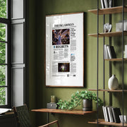 Russell Westbrook 0 Regrets Front Page Wall Art
