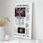 Russell Westbrook 0 Regrets Front Page Wall Art