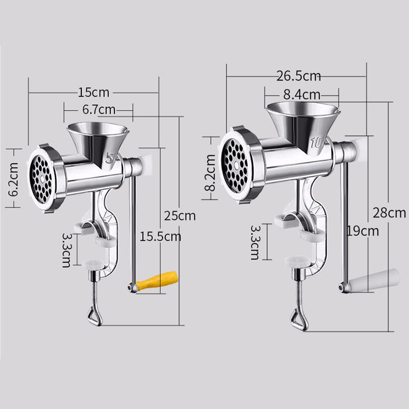 🎉 2026 Sale — Over 23,000 Sold! 💞 Home Hand Crank Meat Grinder and Sausage Stuffer – 🌸Homemade Goodness Made Easy