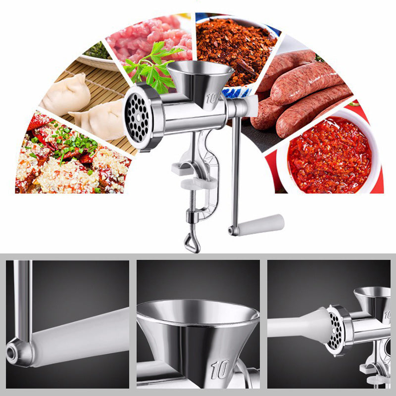 🎉 2026 Sale — Over 23,000 Sold! 💞 Home Hand Crank Meat Grinder and Sausage Stuffer – 🌸Homemade Goodness Made Easy