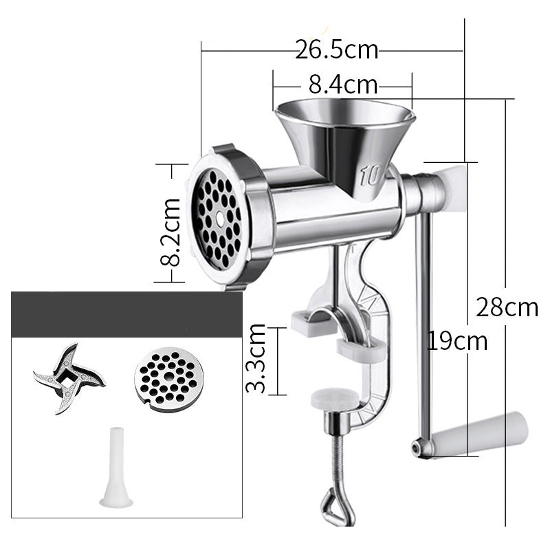 🎉 2026 Sale — Over 23,000 Sold! 💞 Home Hand Crank Meat Grinder and Sausage Stuffer – 🌸Homemade Goodness Made Easy