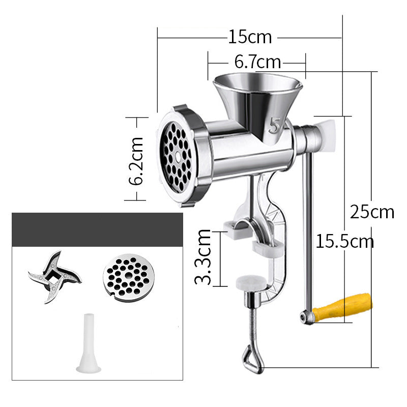🎉 2026 Sale — Over 23,000 Sold! 💞 Home Hand Crank Meat Grinder and Sausage Stuffer – 🌸Homemade Goodness Made Easy