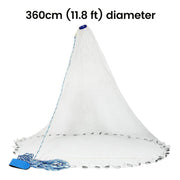 📢📢50% OFF !! ⏰ Easy-Throw Cast Net – Heavy-Duty Mesh, Rapid Sinking, Versatile 🌊