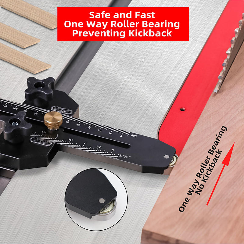 🔧 Thin Rip Table Saw Jig — Safe & Precise Jig for Repetitive Narrow Strip Cuts