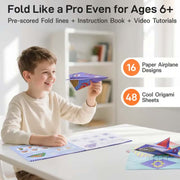 📢📢57% OFF !! ⏰Creative DIY Paper Airplane Set For Kids