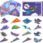 📢📢57% OFF !! ⏰Creative DIY Paper Airplane Set For Kids
