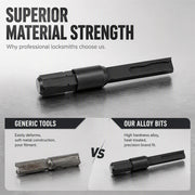 Flat Chisel Car Lock Maintenance Tool