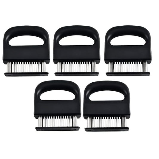 🔪 Spring-Loaded Meat Tenderizer | Professional Kitchen Tool
