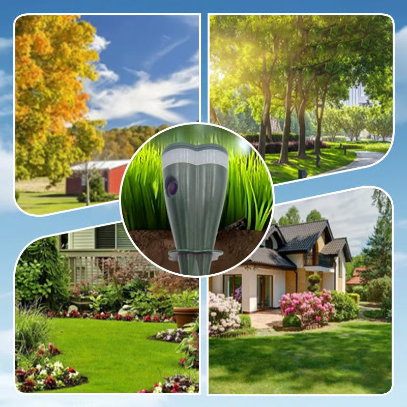 🌸Spring Sale 50% OFF🌸 Solar Powered Waterproof Screw Mole Repellent